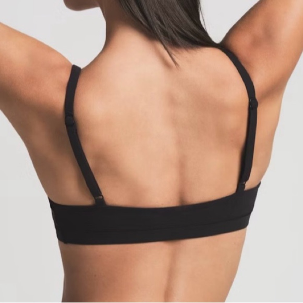 NWT SKIMS Triangle Bra XL in Onyx - Picture 2 of 5
